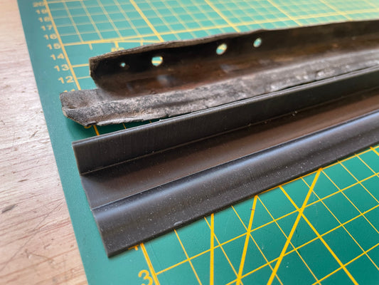 Rubberen dakraamsealing voor een 1969 Cougar