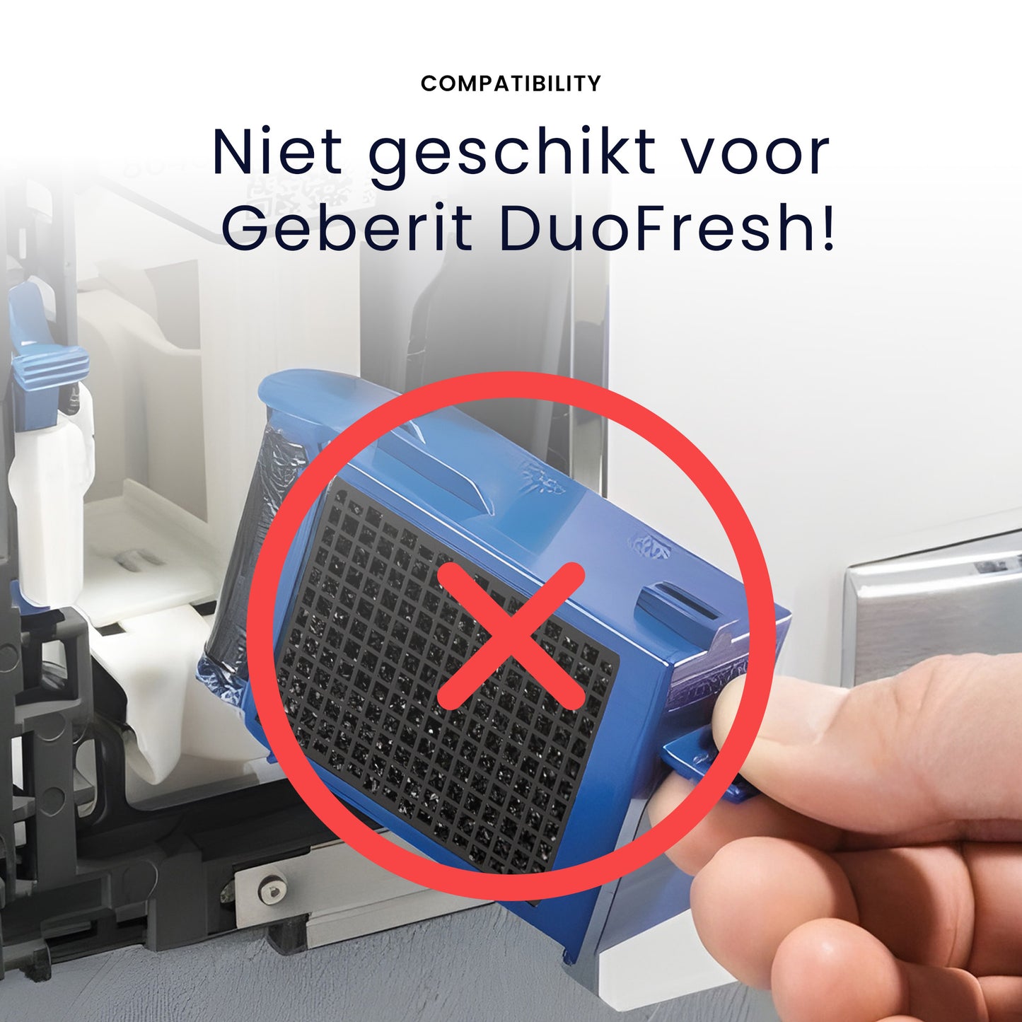 Filter voor Geberit Mera / Tuma (2 STUKS)