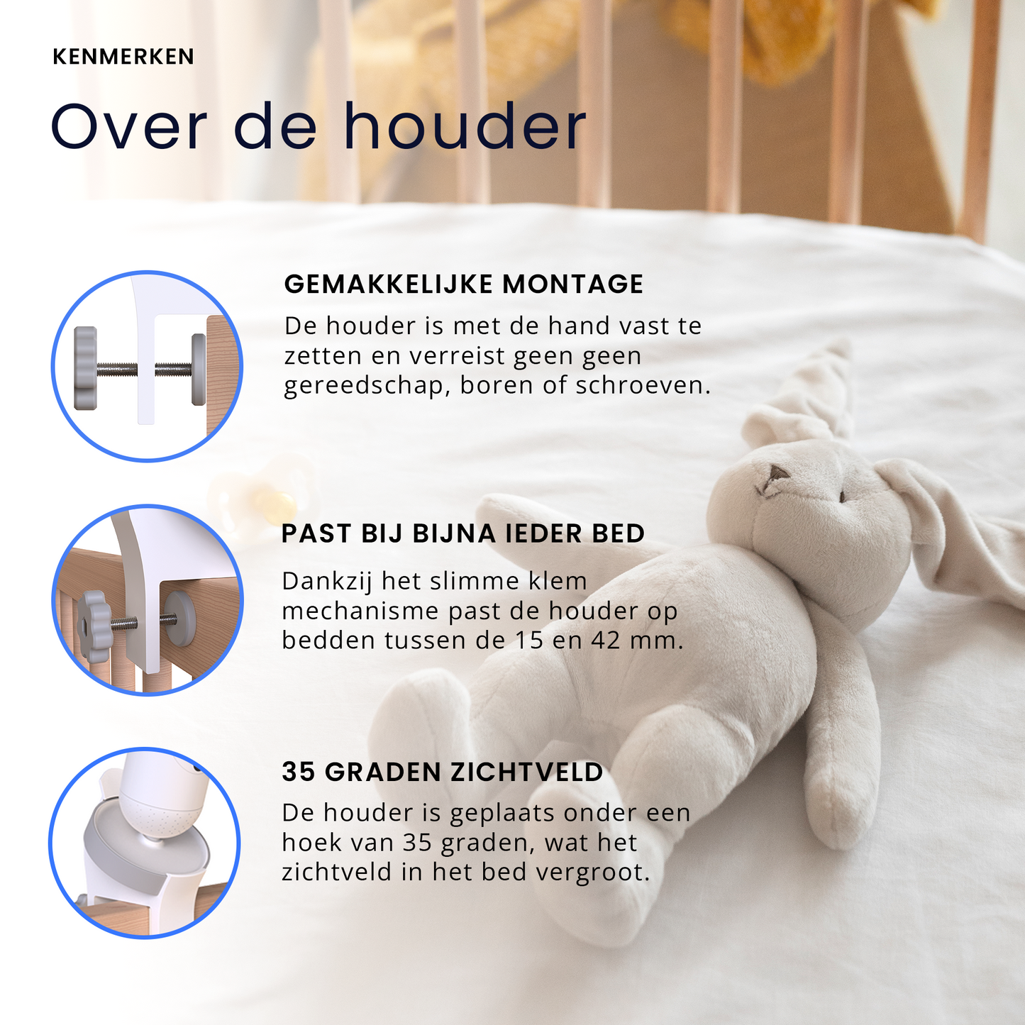 Houder voor Philips Avent Connected SCD923/26