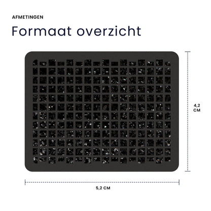 Geberit DuoFresh koolfilter voor wc element met geurafzuiging voor Sigma 40 - 242.555.00.1 Geberit DuoFresh koolfilter voor wc element met geurafzuiging voor Sigma 40 - 242.555.00.1