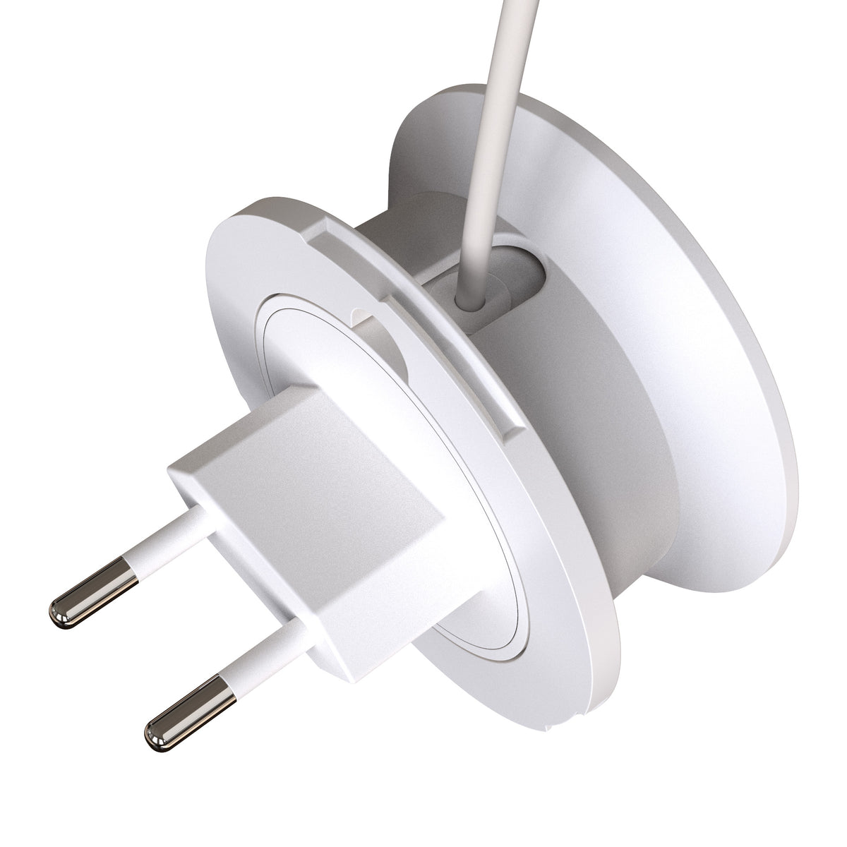 Wandhouder Voor Google Nest WiFi 2 – 2 Stuks, Met Kabelmanagement, Schroefloze Montage, Wit